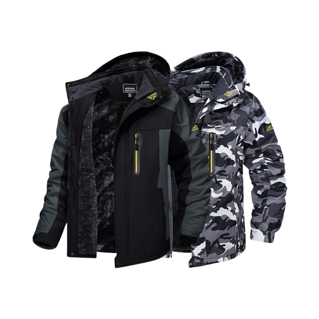 100% Waterproof Winter Jacket – 2 for the Price of 1