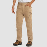 Men's Tactical Pants, 9 Pockets, Fleece Lined, Water Repellent