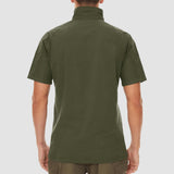 Men's Tactical 1/4 Zip Camo Shirts | Slim Fit
