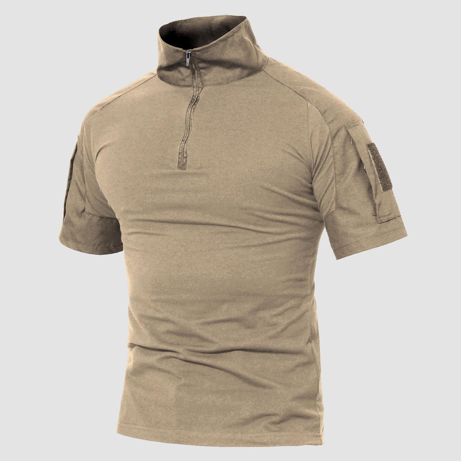 Men's Tactical 1/4 Zip Camo Shirts | Slim Fit
