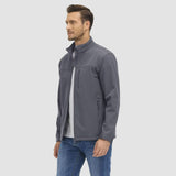 Men's Tactical Fleece-Lined Soft Shell Winter Jacket