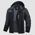Men's Windproof Water Resistant Jacket - 5 Pockets for Hiking