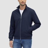 Men's Jacket Stand Collar Lightweight Windproof Outwear
