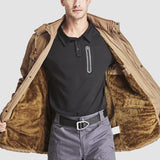 Men's Fleece Lined Parka Winter Military Jacket