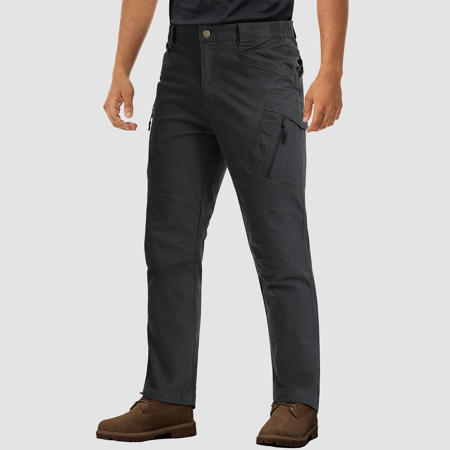 Men's Rip-Stop Tactical Cargo Pants - 9 Pockets