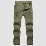 Men's Tactical Pants, 9 Pockets, Fleece Lined, Water Repellent