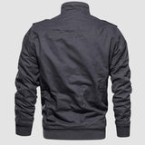 Men's Winter Military Cargo Jacket - Fleece Tactical Coat