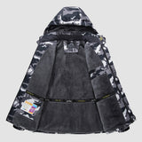 Men's Water-Resistant Ski Jacket - Warm Fleece Winter