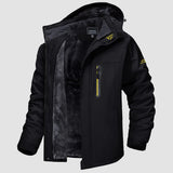 Men's Water-Resistant Ski Jacket - Warm Fleece Winter