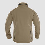 Men's Winter Tactical Jacket - 8 Pockets, Hooded, Water & Wind Resistant