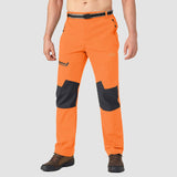 Men's Fleece-Lined Ski Pants - Water-Resistant, 4 Zip Pockets