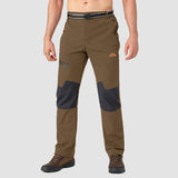 Men's Fleece-Lined Ski Pants - Water-Resistant, 4 Zip Pockets