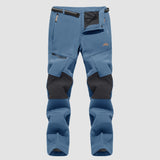 Men's Fleece-Lined Ski Pants - Water-Resistant, 4 Zip Pockets
