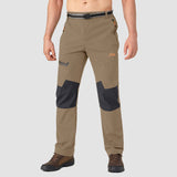 Men's Fleece-Lined Ski Pants - Water-Resistant, 4 Zip Pockets