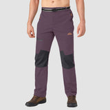 Men's Fleece-Lined Ski Pants - Water-Resistant, 4 Zip Pockets