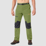 Men's Fleece-Lined Ski Pants - Water-Resistant, 4 Zip Pockets