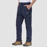 Men's Winter Hiking Pants - Fleece-Lined & Water-Resistant