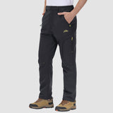 Men's Winter Hiking Pants - Fleece-Lined & Water-Resistant