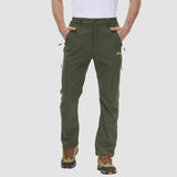 Men's Winter Hiking Pants - Fleece-Lined & Water-Resistant