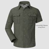 Men's Quick-Dry Tactical Shirts for Fishing & Hiking