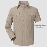 Men's Quick-Dry Tactical Shirts for Fishing & Hiking