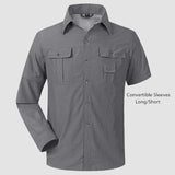 Men's Quick-Dry Tactical Shirts for Fishing & Hiking