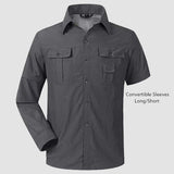 Men's Quick-Dry Tactical Shirts for Fishing & Hiking