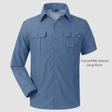 Men's Quick-Dry Tactical Shirts for Fishing & Hiking