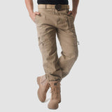Men's Tactical Cargo Pants with 9 Pockets for Hiking
