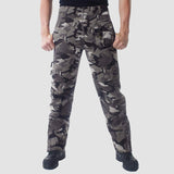 Men's Tactical Cargo Pants with 9 Pockets for Hiking