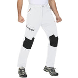 Men's Fleece-Lined Ski Pants - Water-Resistant, 4 Zip Pockets