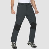 Men's Fleece-Lined Ski Pants - Water-Resistant, 4 Zip Pockets