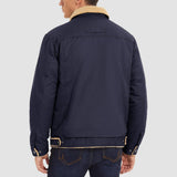 Men's Sherpa Lined Jacket with Multi Pockets
