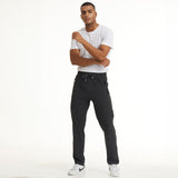 Men's Quick Dry Track Pants - Lightweight, Zipper Pockets