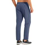 Men's Quick Dry Track Pants - Lightweight, Zipper Pockets