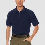 Men's Tactical 1/4 Zip Camo Shirts | Slim Fit