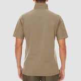 Men's Tactical 1/4 Zip Camo Shirts | Slim Fit