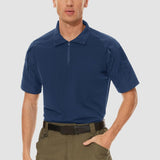 Men's Tactical 1/4 Zip Camo Shirts | Slim Fit