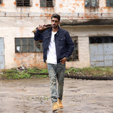 Men's Tactical Cargo Jackets Stand Collar Cotton Casual Jacket