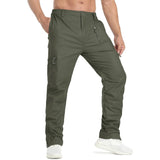 Men's Tactical Cargo Pants with 9 Pockets for Hiking