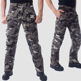 Men's Tactical Cargo Pants with 9 Pockets for Hiking