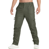 Men's Tactical Cargo Pants with 9 Pockets for Hiking