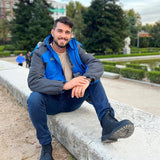 Men's Water-Resistant Ski Jacket - Warm Fleece Winter