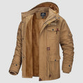 Men's Fleece Lined Parka Winter Military Jacket