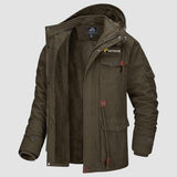 Men's Fleece Lined Parka Winter Military Jacket