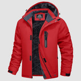 Men's Winter Coat, Water-Resistant Ski & Snow Jacket with Hood