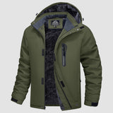Men's Winter Coat, Water-Resistant Ski & Snow Jacket with Hood