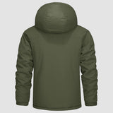 Men's Winter Coat, Water-Resistant Ski & Snow Jacket with Hood