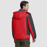 Men's Water-Resistant Ski Jacket - Warm Fleece Winter