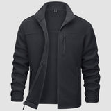 Men's Winter Fleece Jacket with 3 Pockets for Hiking & Outdoor